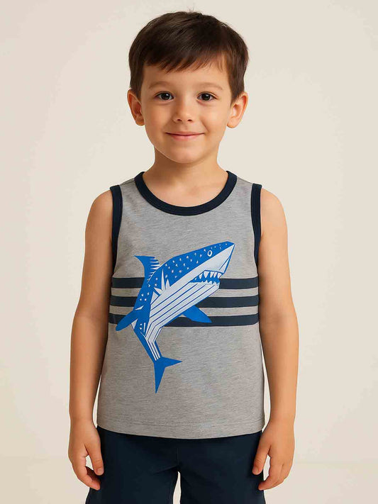 Boys Sleeveless T Shirt