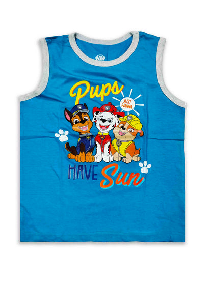 PAW PATROL Boys Sleeveless T Shirt