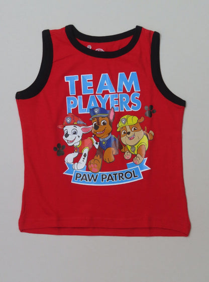 PAW PATROL Boys Sleeveless T Shirt