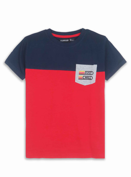 Boys Cut n Sew T Shirt