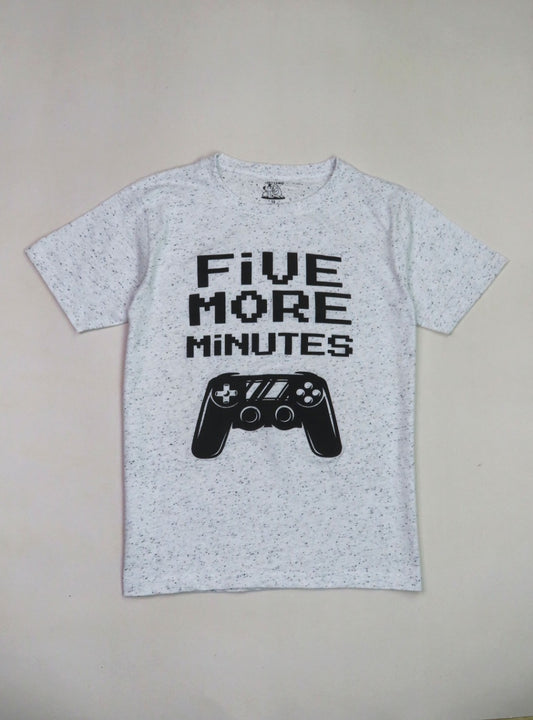 Boys Short Sleeve Printed T Shirt