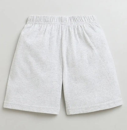 Boys Shorty Set White