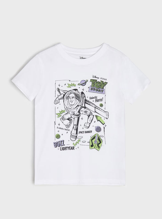 Boys White T Shirt