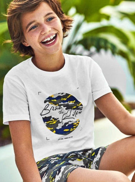 Boys Printed T Shirt