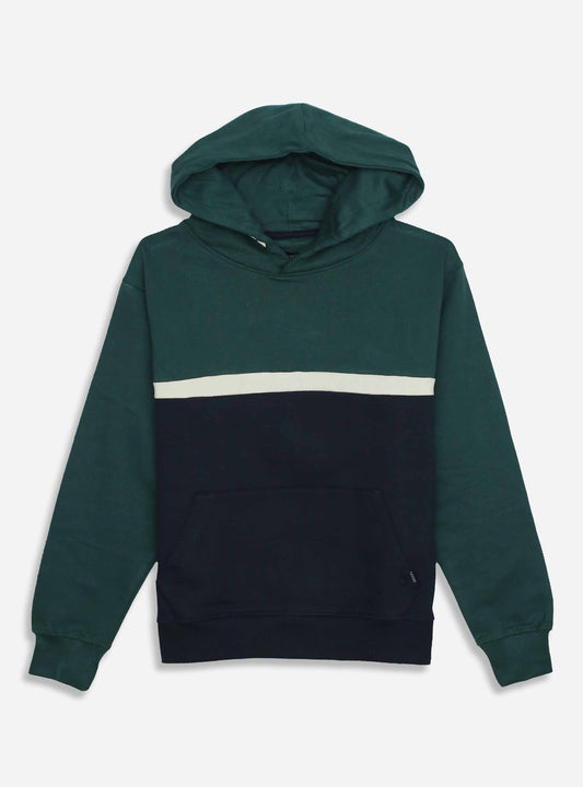 Boys Cut n Sew Fleece Hooded Sweatshirt