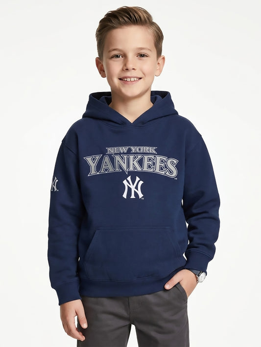 Boys Hooded Pullover Fleece Sweatshirt