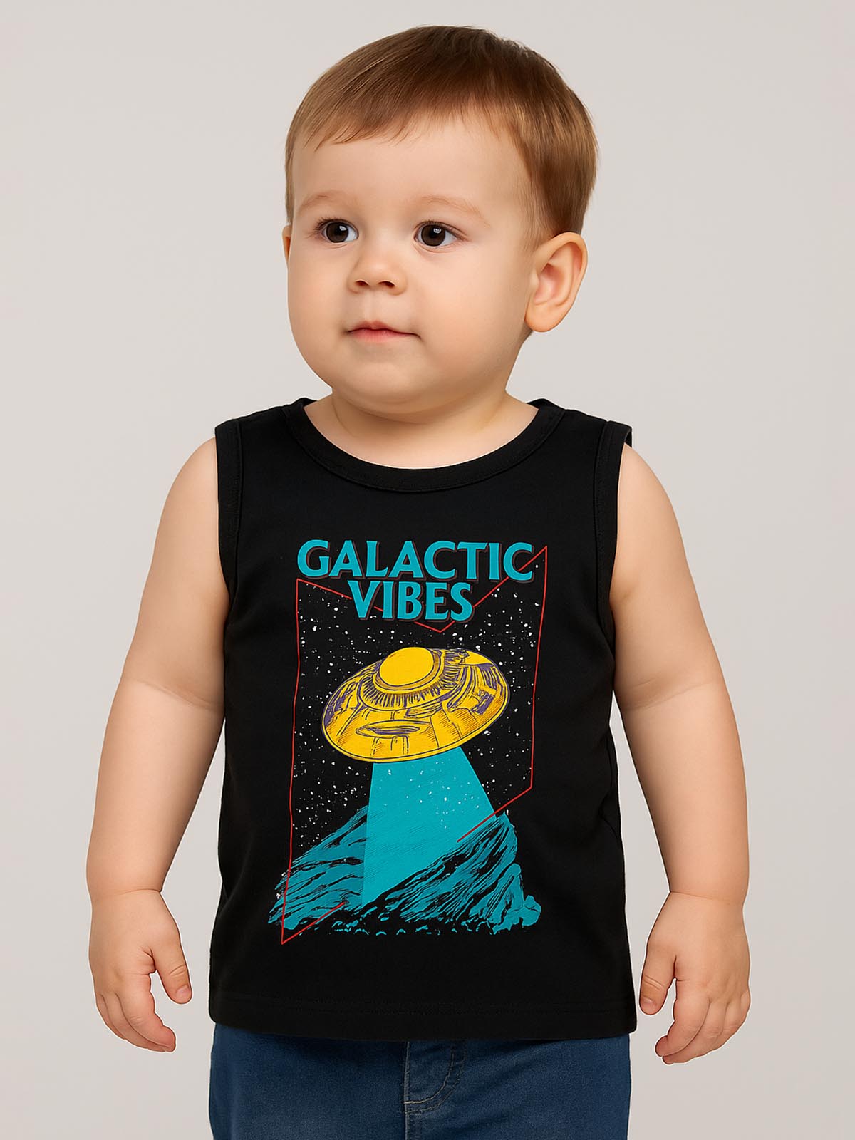 Baby Boys Sleeveless T Shirt