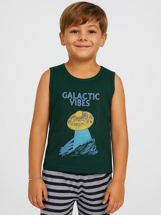 Boys Sleeveless T Shirt