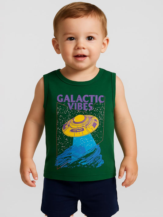 Baby Boys Sleeveless T Shirt