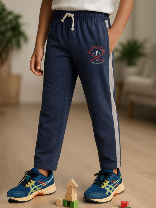 Boys Printed Knit Track Pant