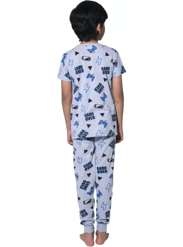 Boys Printed Pyjama Set