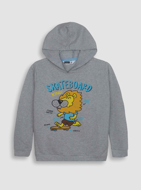 Boys Hooded Pullover Sweatshirt