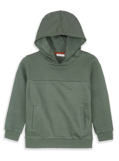 Boys Hooded Pullover Sweatshirt