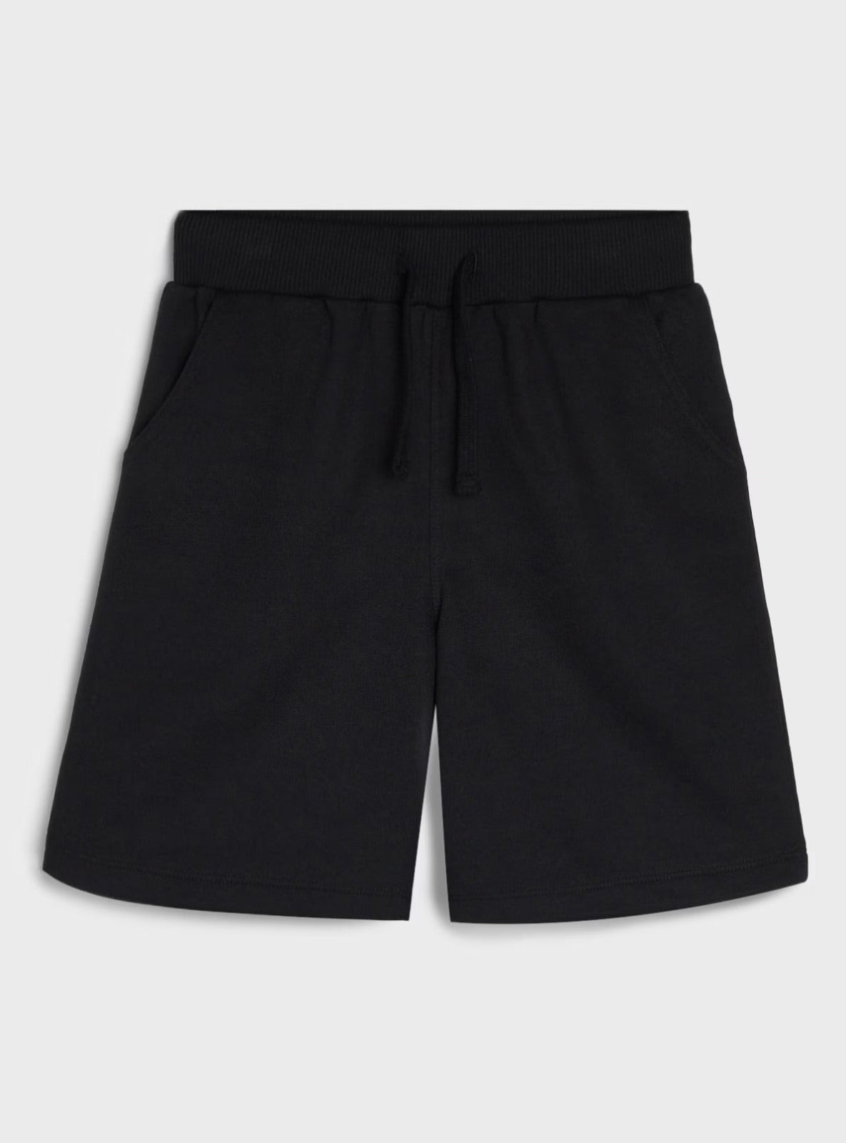 Boys French Terry Black shorts