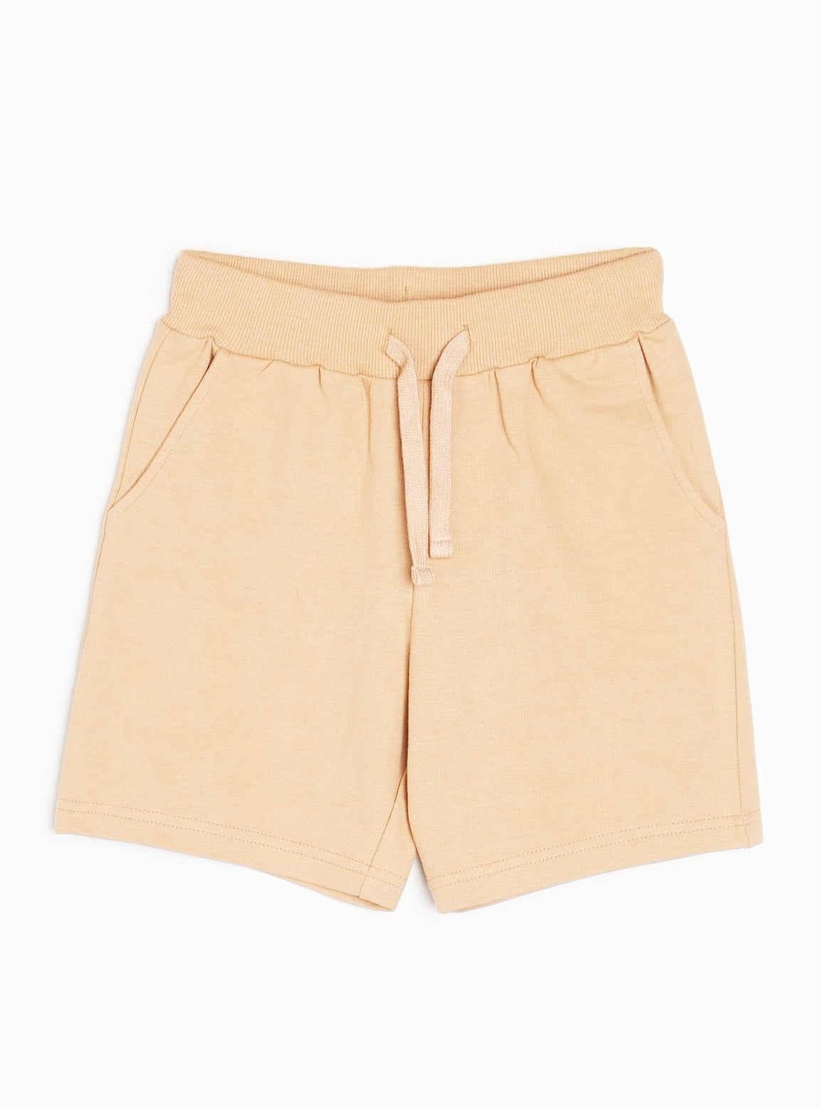 Boys French Terry Beige shorts