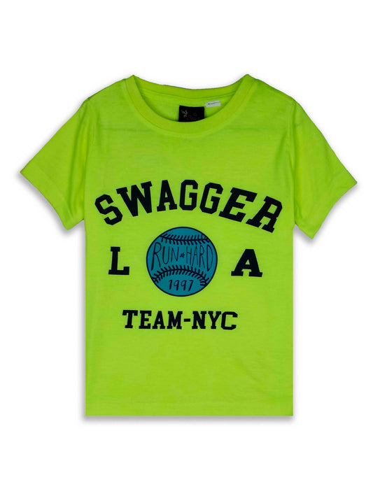 Boys Neon Green T Shirt