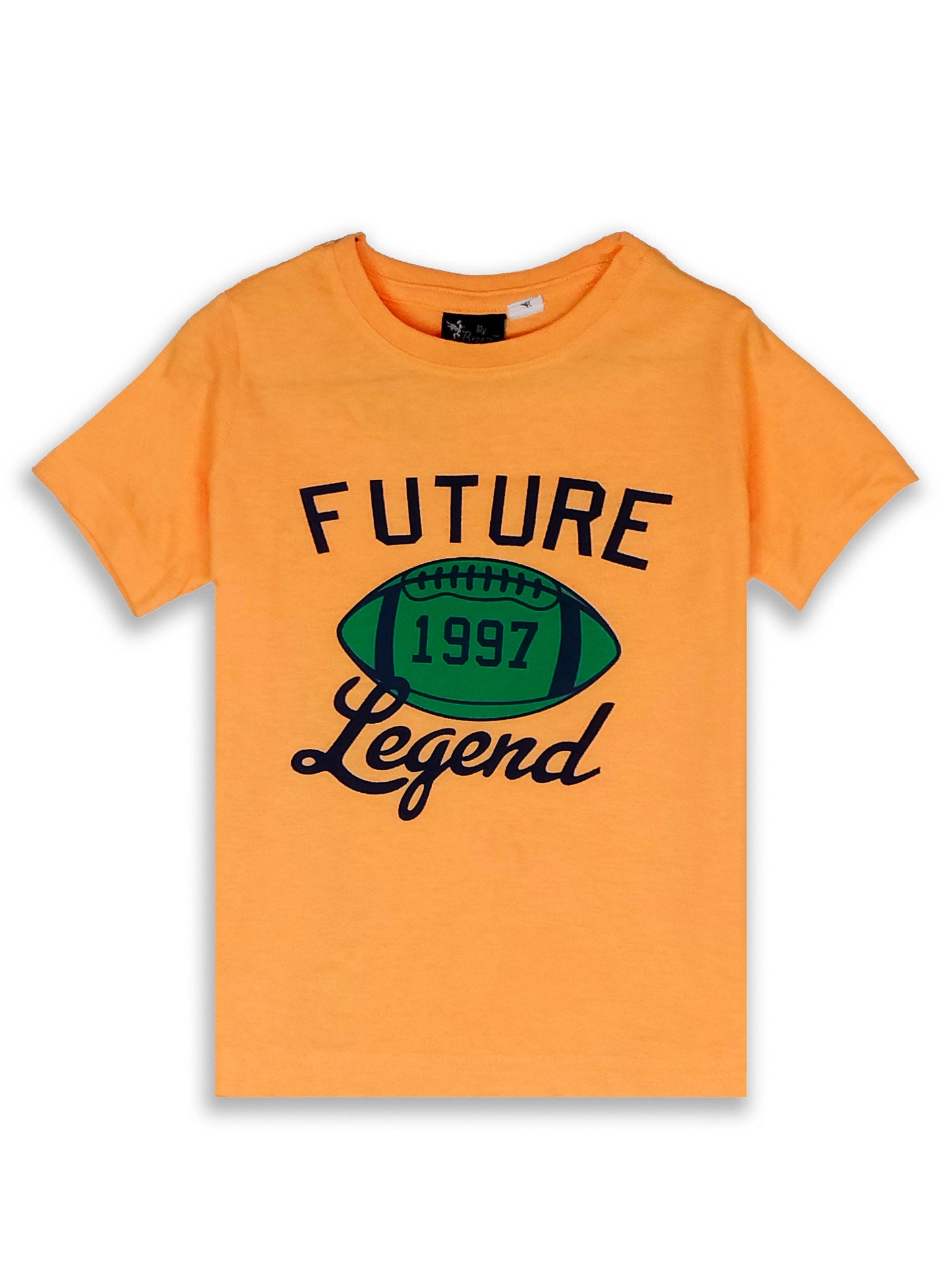 Boys Neon Orannge T Shirt