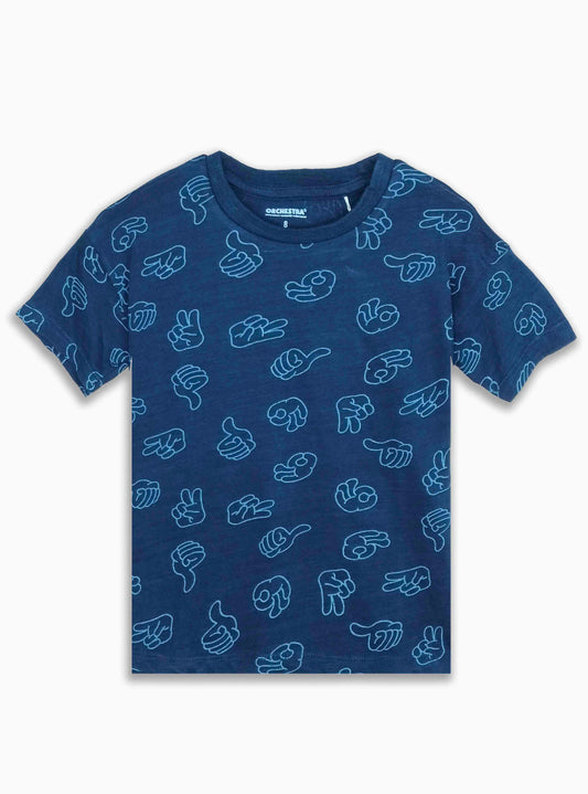 Boys Printed T Shirt