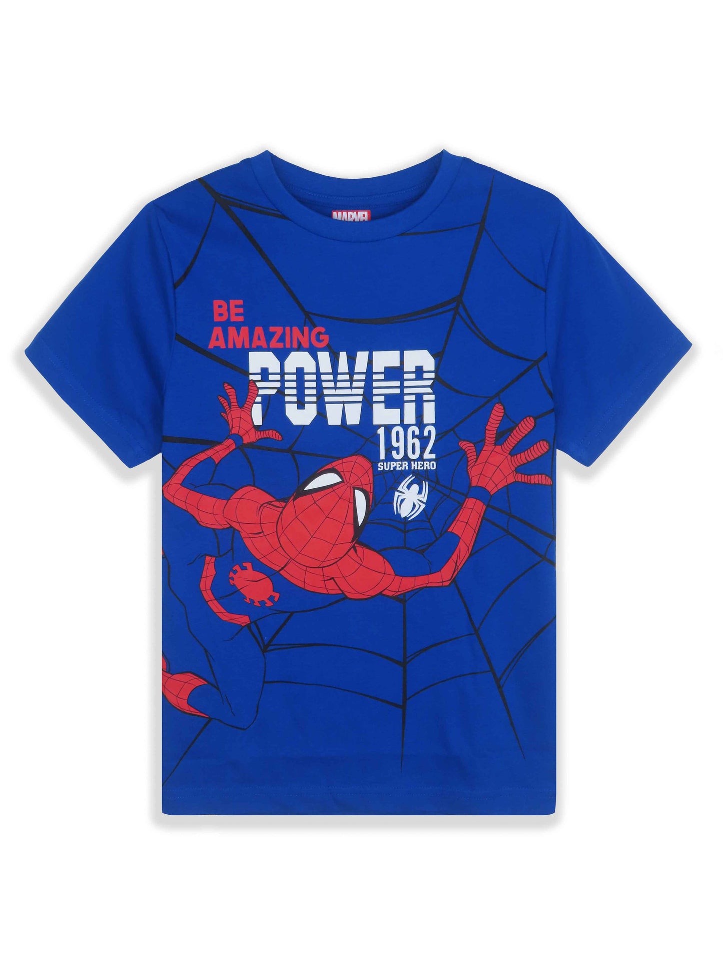 Boys Royal Blue Printed T-Shirt