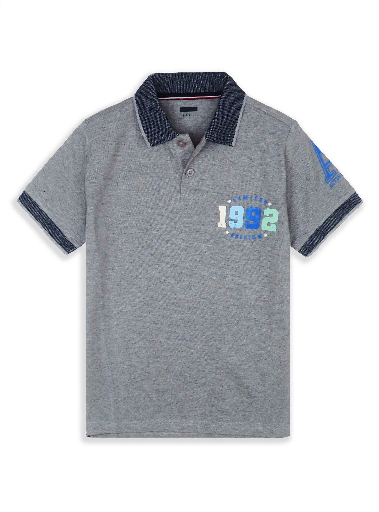 Boys Polo Grey