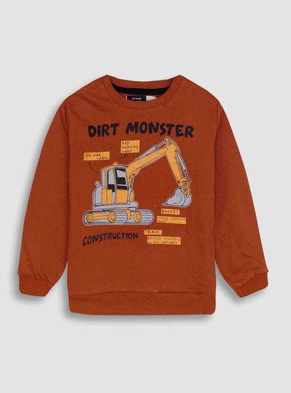 Boys French Terry Pullover Sweatshirt