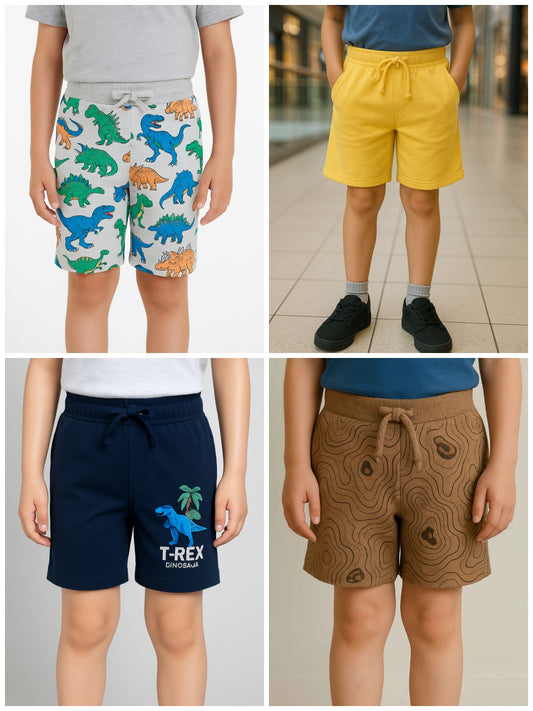 Boys French Terry Shorts Mixed