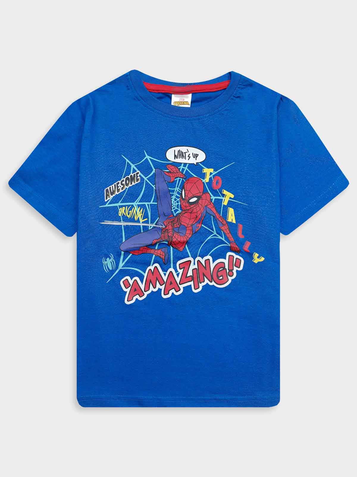 Boys Spider-Man Printed T-Shirt