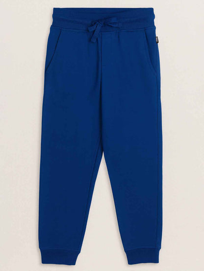 Boys Fleece Blue Jogger