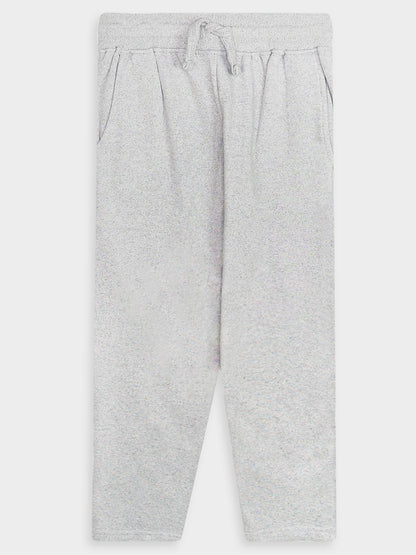 Boys Fleece Grey Track Pant