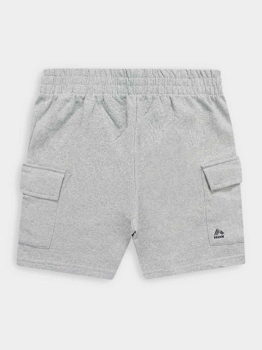 Boys Fleece  Melange Cargo Shorts