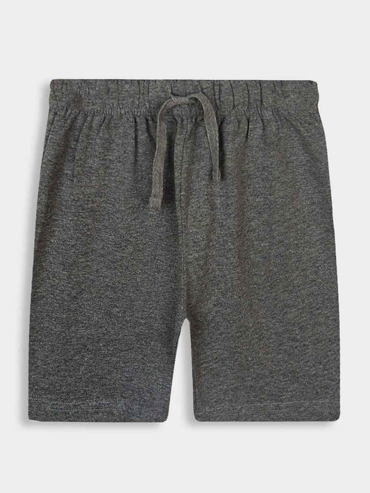 Boys French Terry Charcoal Shorts