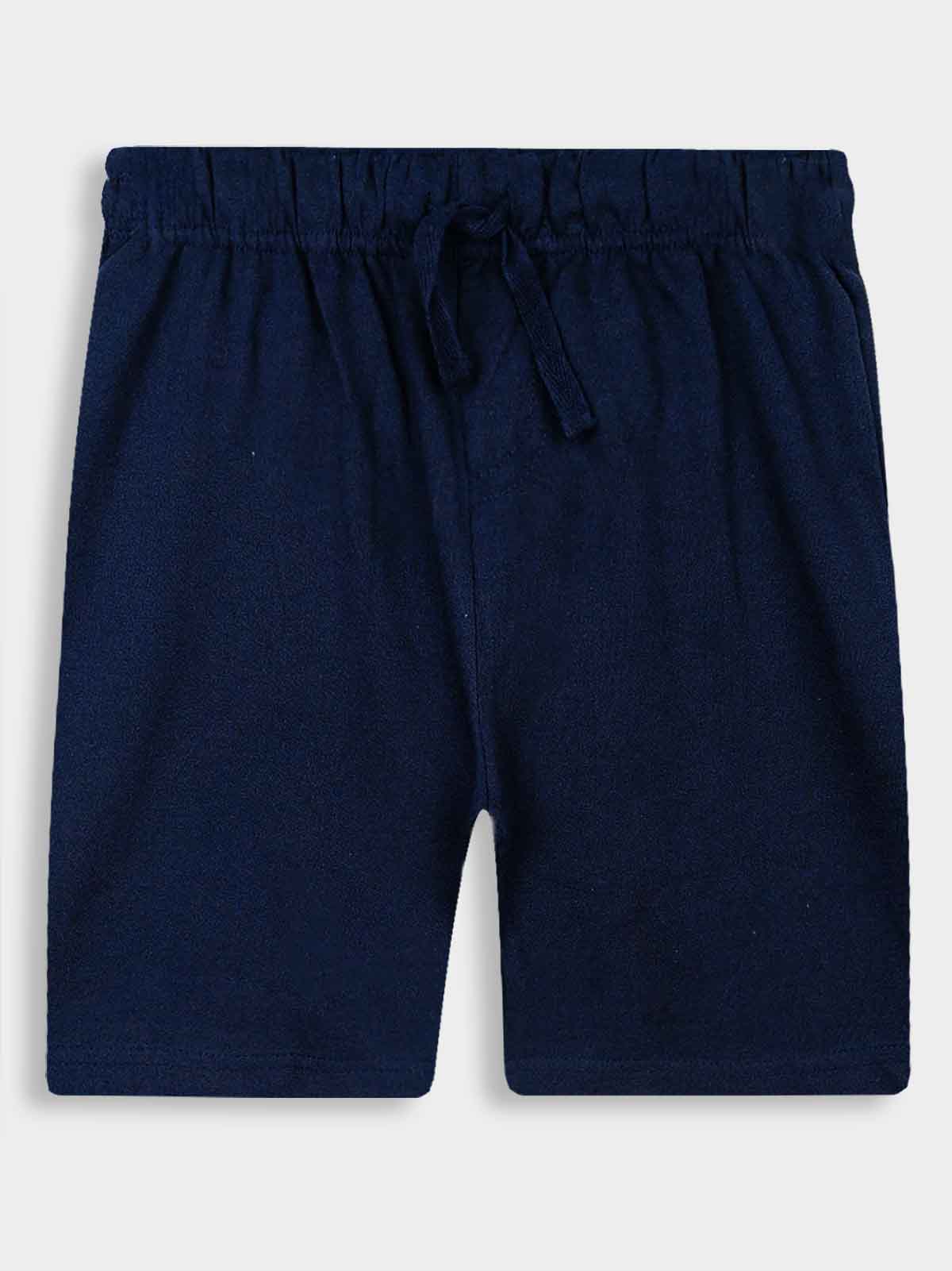 Boys French Terry Dark Navy Shorts
