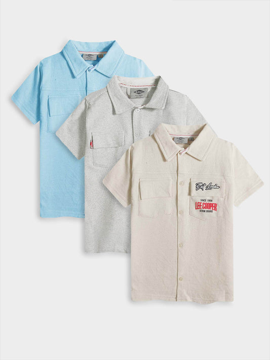 Boys Knit Shirts Mixed