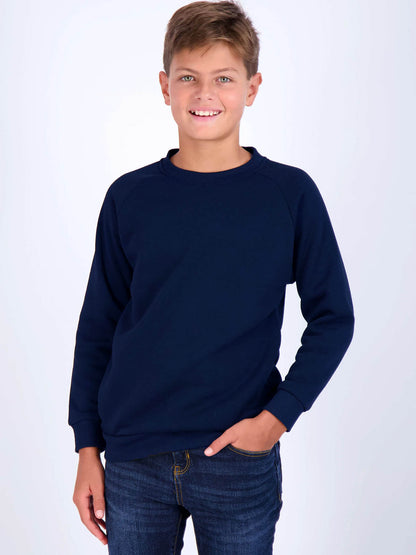 Boys Crew Neck Pullover Sweatshirt