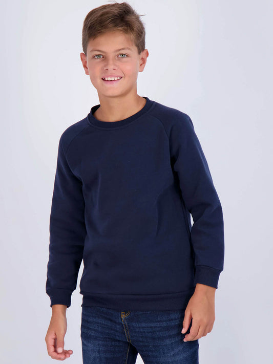 Boys Crew Neck Pullover Sweatshirt