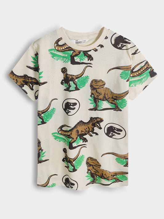 Boys Dino AOP T-Shirt