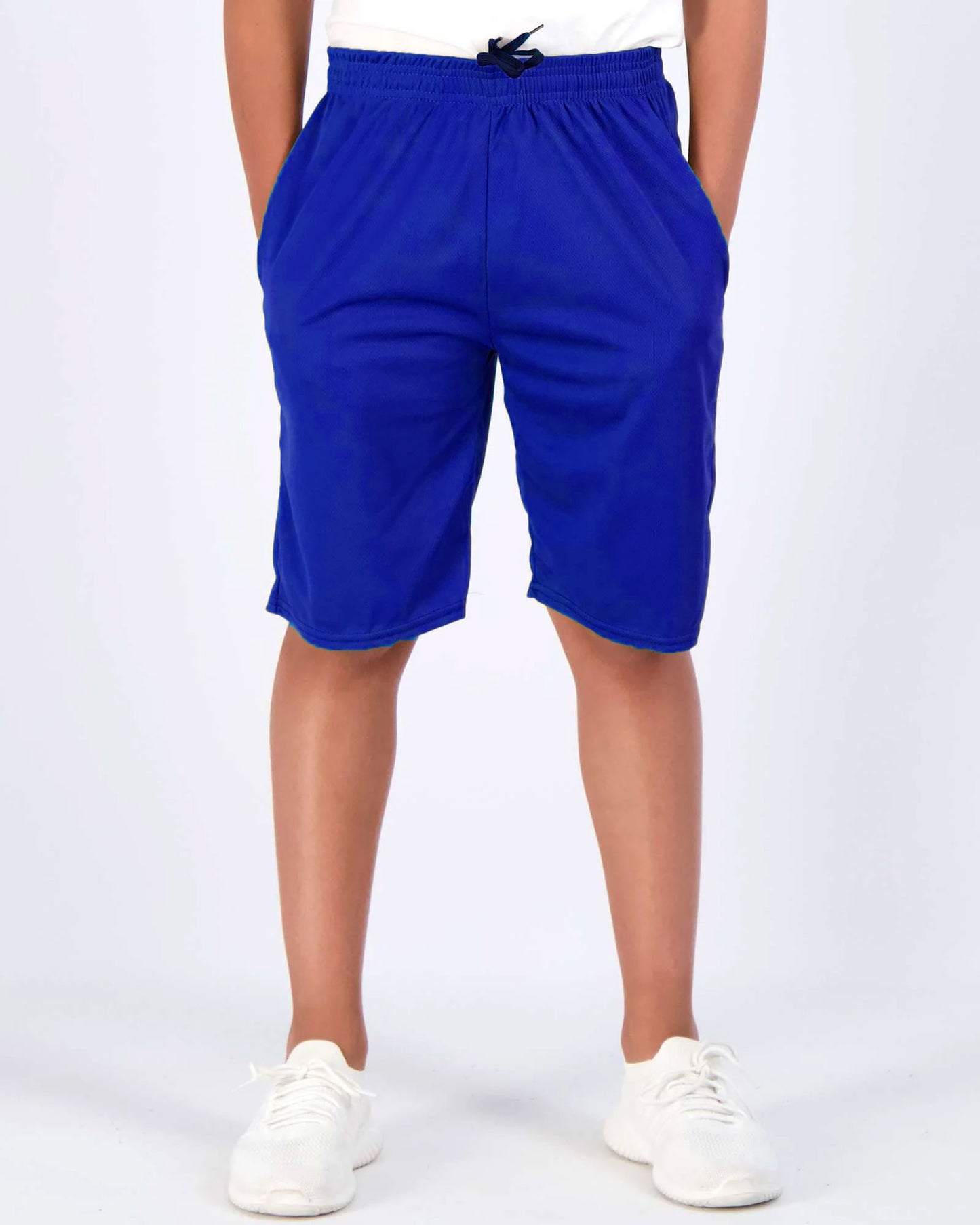 Boys Dry-Fit Blue Shorts