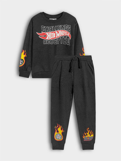 Boys 2 Pc Fleece Jogging Set