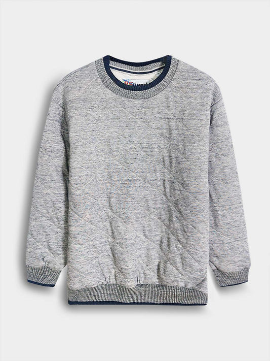 Boys Quilted Pullover
