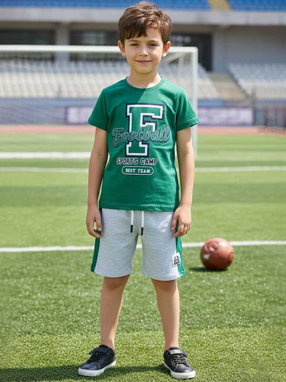 Boys 2 Pc Set T-Shirt and Shorts