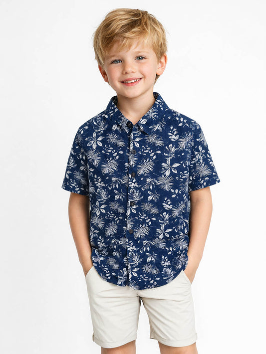 Boys Printed Woven Shirt