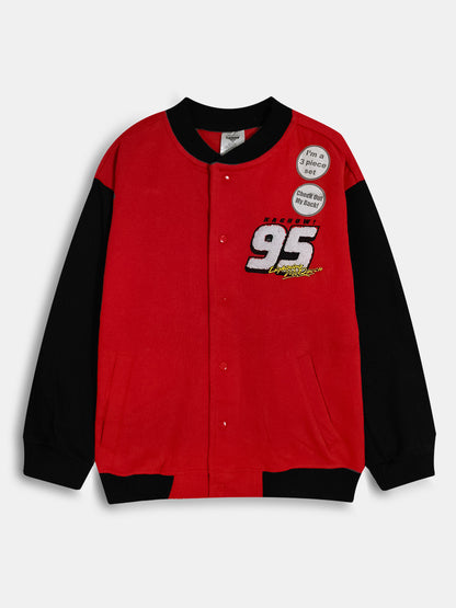 Boys 3-Pc Cars Printed Jogging Set
