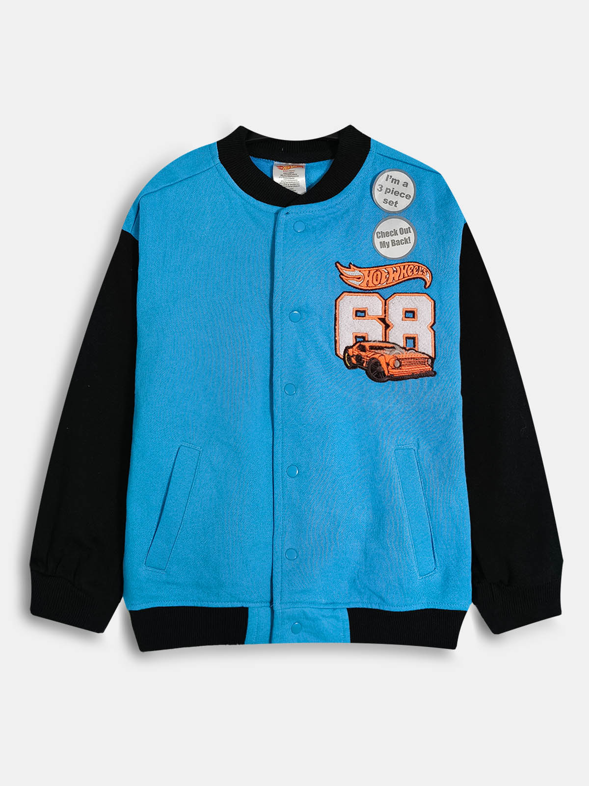 Boys 3-Pc Light Blue Jogging Set