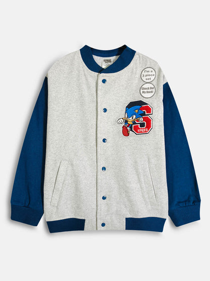 Boys 3 Pc Grey Jogging Sets
