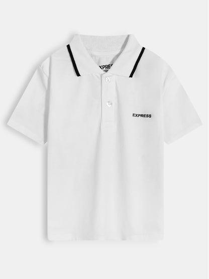 Boys Stretch Collar T-Shirt