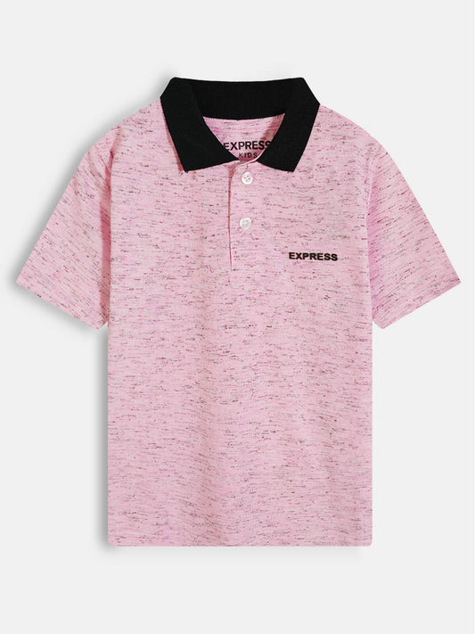 Boys Stretch Collar T-Shirt