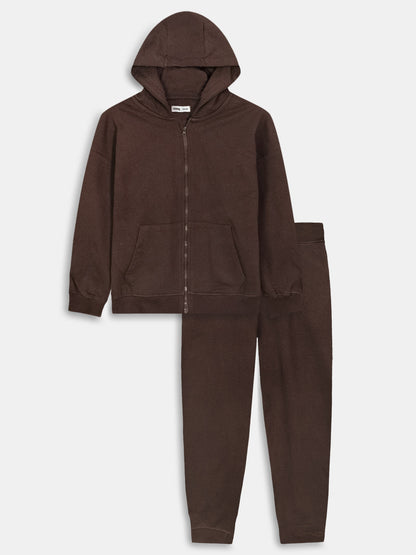 Boys Hooded Fullzipper Jogging Set