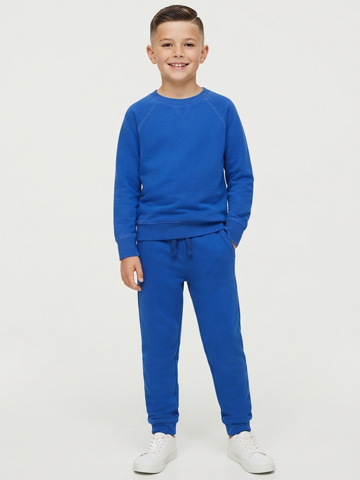 Boys Blue Pullover n Jogger Set