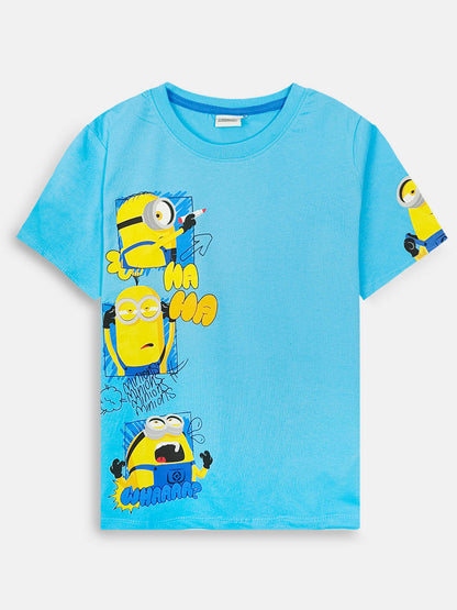 Boys Minion Printed T-Shirts