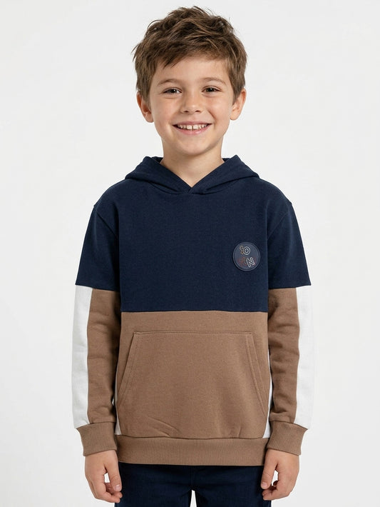 Boys Hooded Pullover Sweatshirt